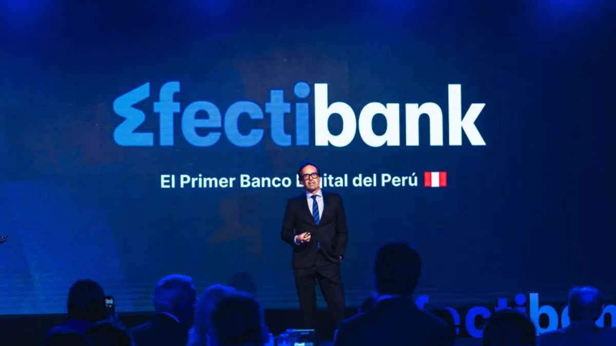 Efectibank, el banco digital del Grupo EFE, arranca en Perú con 400.000 clientes y meta de 1 millón para 2027