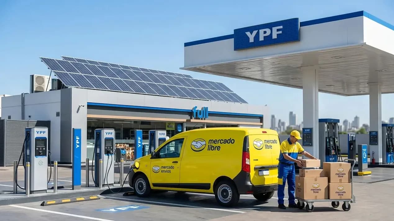 YPF, cerca de un acuerdo con Mercado Libre para sumar puntos de retiro en sus estaciones
