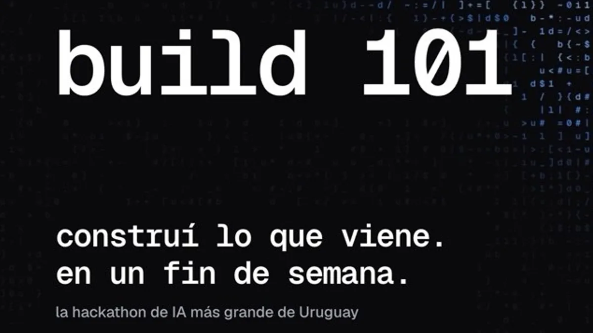build 101: la hackathon de IA más grande de Uruguay reunirá a más de 100 jóvenes en Montevideo