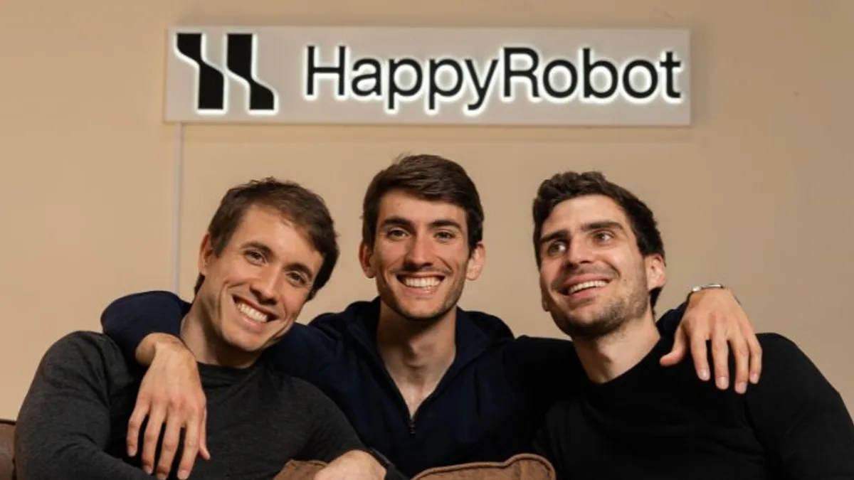 HappyRobot se vuelve unicornio: tres españoles levantan US$150M para su IA logística